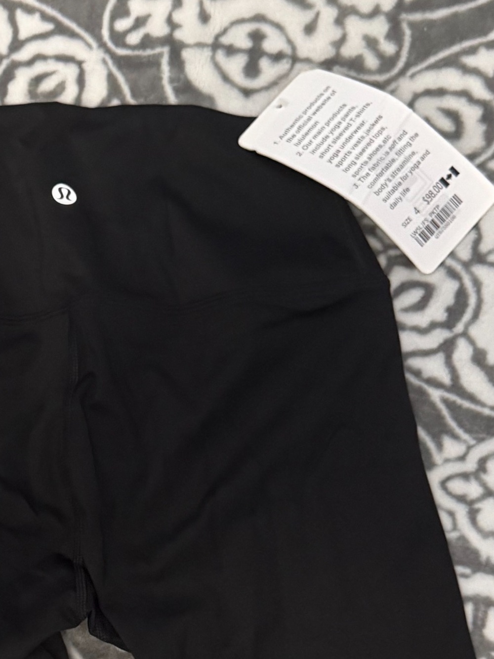 lululemon athletica Black Stretch Leggings - Picture 3 of 3